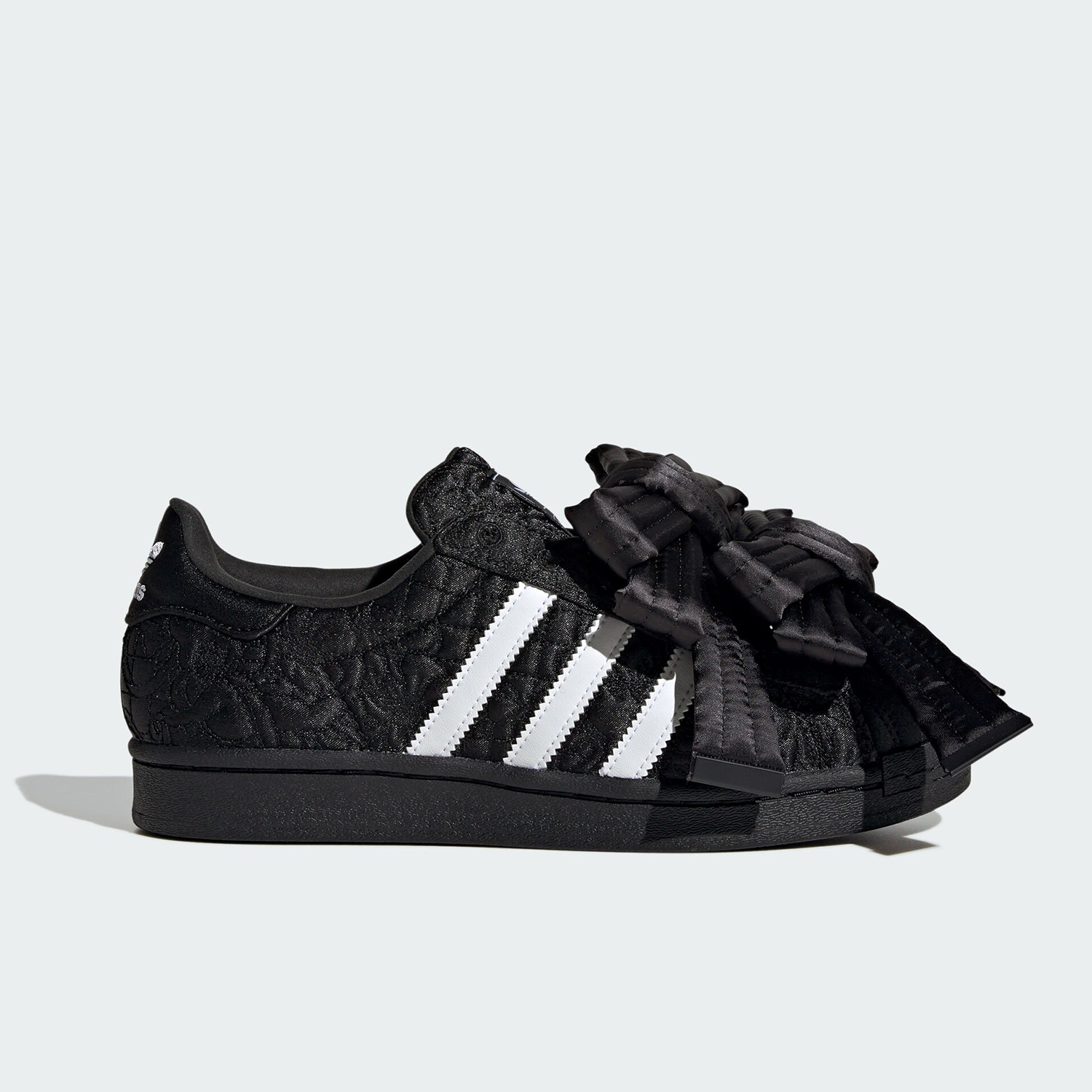 Adidas Shoes Superstar - รองเท้าผ้าใบลำลองผู้หญิงอาดิดาส ออริจินัลส์ โบว์ โลว์ท็อป JR7978