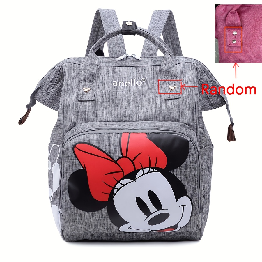 Fashion Backpack Women - กระเป๋าเป้เดินทางสำหรับผู้หญิงลายมิกกี้เมาส์ น้ำหนักเบา ดีไซน์โดดเด่น ใช้งานได้ทุกวัน เหมาะสำหรับกิจกรรมกลางแจ้ง