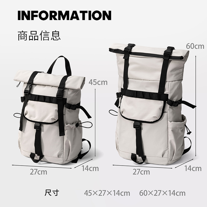กระเป๋าเป้เดินทางแบบขยายได้สำห - Hiking Backpack Waterproof บทวิจารณ์และราคา