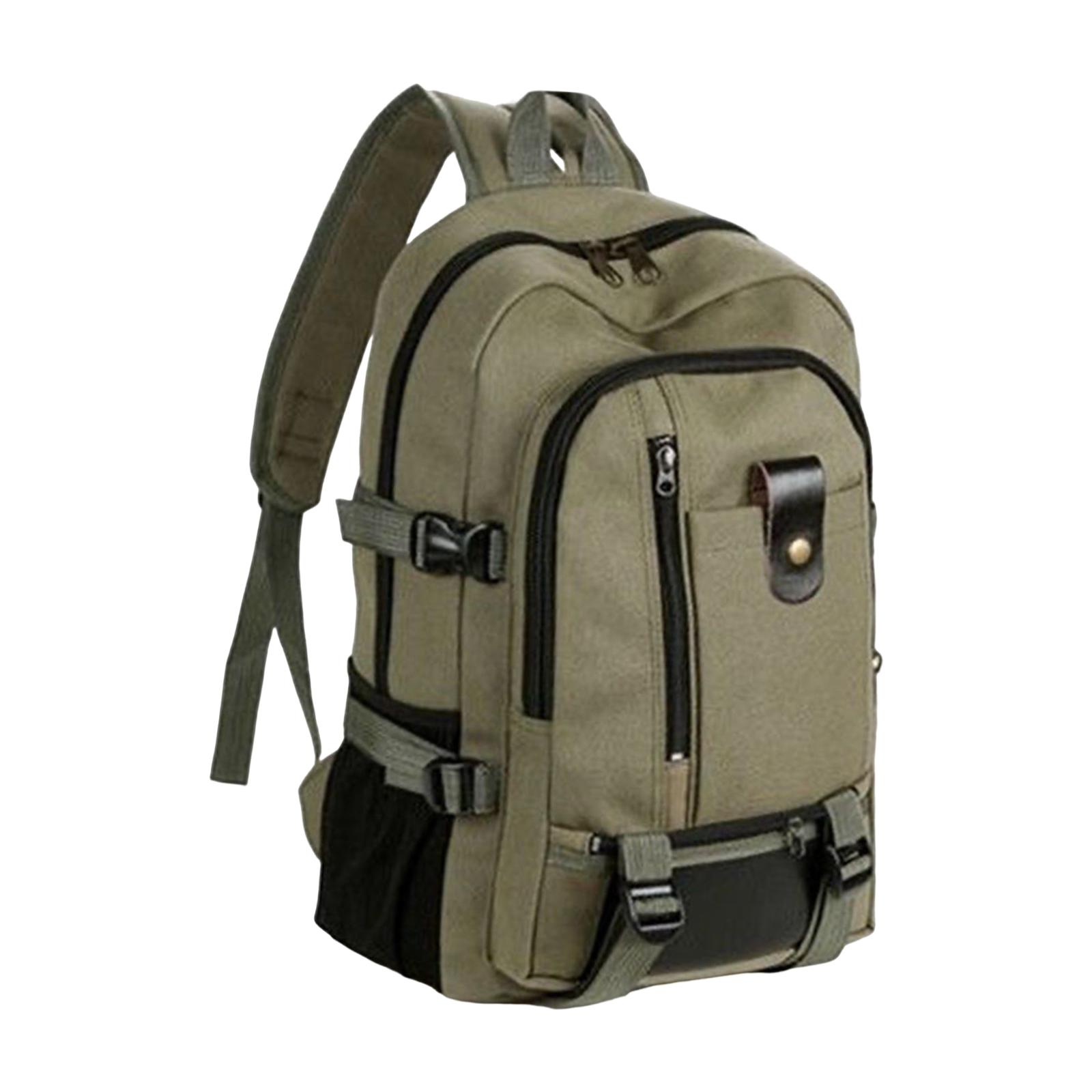 กระเป๋าเป้สะพายหลังผ้าแคนวาสขน - Canvas Backpack Casual บทวิจารณ์และราคา