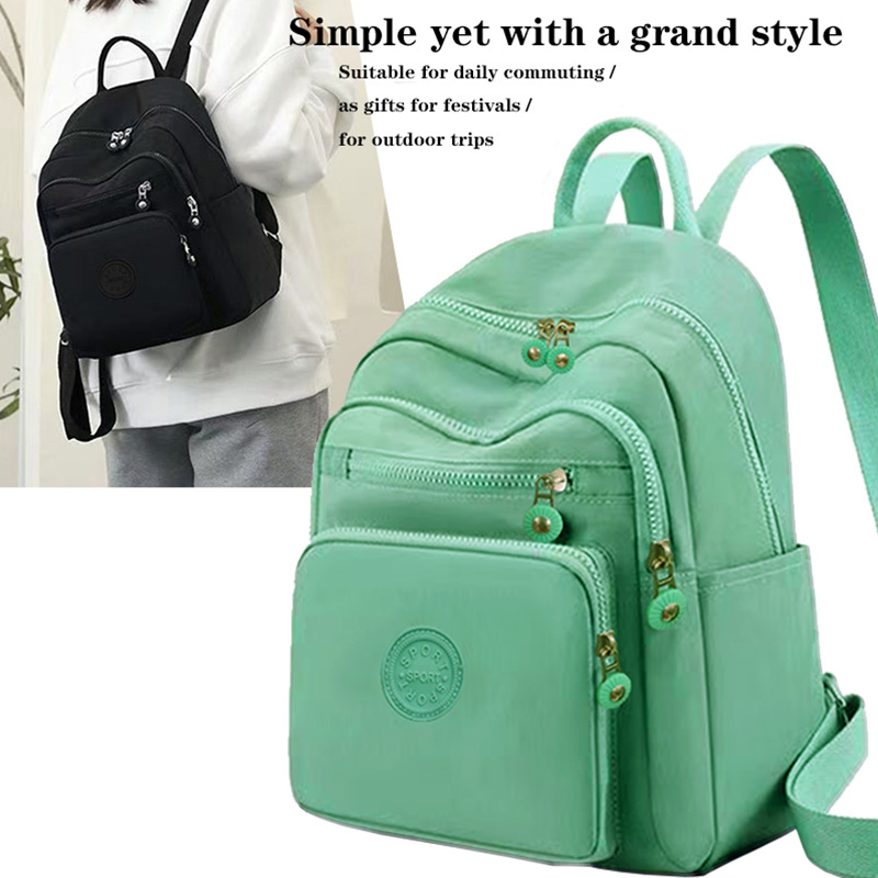 กระเป๋าเป้หลากสีมีสไตล์หรูหรา  - Canvas Backpack Casual บทวิจารณ์และราคา
